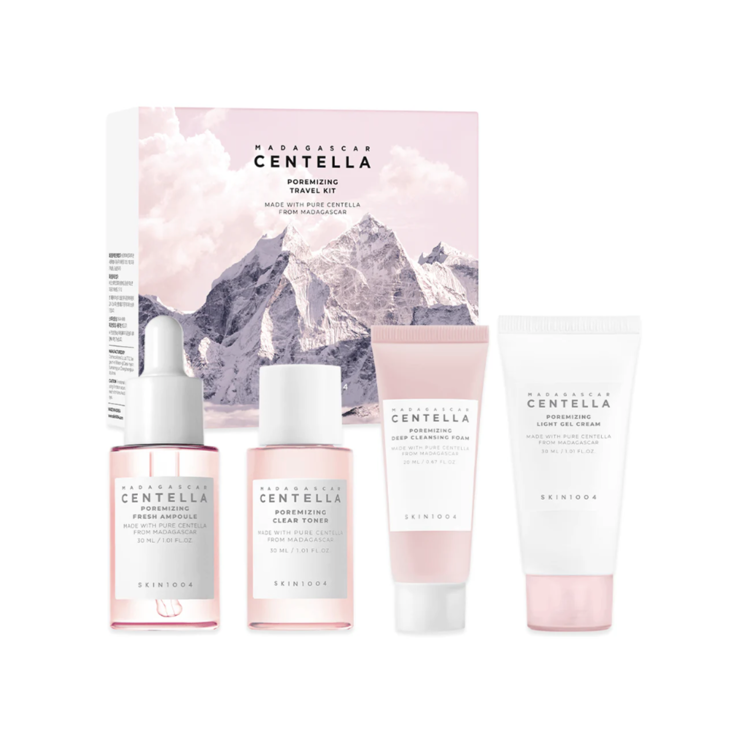 Madagascar Centella Poremizing Travel Kit
